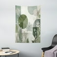 thumbnail image 2 of Ambesonne Monstera Tapestry Wall Hanging, Boho Love Mid Century Art, 40"x60", Reseda Green Taupe, 2 of 3