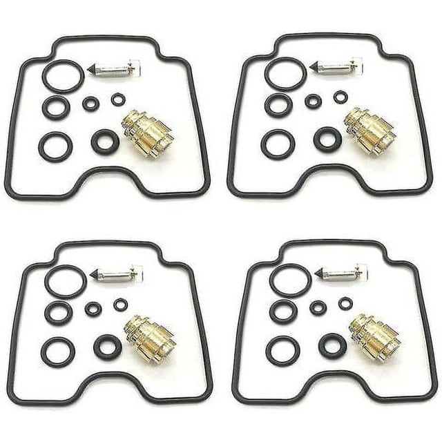 4X Repair Set for Optimal Performance Restoration Yamaha Fzs600 Fazer Carburetor Rebuild Kit