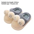 thumbnail image 2 of Zapatillas para niños Zapatillas de casa cálidas para niños y niñas de invierno, zapatillas de casa acogedoras, 2 of 5