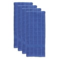 thumbnail image 3 of Solid Blueberry Windowpane Terry Dishtowel 4 Piece, 3 of 3