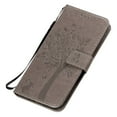 thumbnail image 5 of Dteck Case for Samsung Galaxy S20 FE (6.5 inches),Tree Patterned Magnetic Leather Strap Wallet Card Holder Flip Cover Protective Shockproof Kickstand S20 FE 5G Phone Case ,Gray, 5 of 5