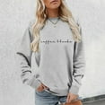 thumbnail image 2 of Arlun Classy Until Tipoff Sweatshirts for Women Basketball Game Day Oversized Pullover Sweatshirt Crewneck Loose Fit Long Sleeve Basketball Mama Hoodless Tops Light Gray2 XXL, 2 of 4
