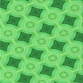 thumbnail image 1 of Ahgly Tapis d'Intérieur Lavable en Machine Carré Transitionnel Vert Néon, 5 Pieds Carré, 1 of 7