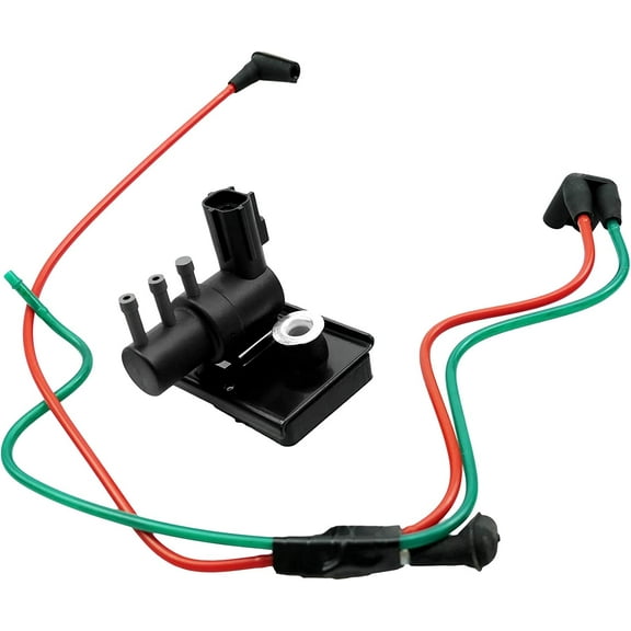 Turbo Emission Vacuum Harness Connection Line and Wastegate Boost Solenoid Fits for Ford F250 F350 F450 F550 Super Duty 1999-2003 7.3L Diesel Powerstroke Engines Replace F81Z-6C673-AA F81Z-9E498-DA