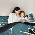 thumbnail image 5 of Erosebridal Football City Comforter Sets Full Size,American Football Sport Comforters & Duvets,Philadelphia Bedding Full Comforter Set,Stylish Bedroom Decor Reversible，3-Piece, 5 of 8