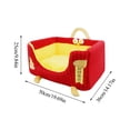 thumbnail image 3 of Cat and Dog Bed – Soft Plush Pet Sleeping Cushion for Small Medium Pets,Cozy Washable Indoor Cat Bed & Dog Bed with Non-Slip Bottom, 3 of 6
