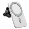 thumbnail image 2 of Reemplazo del soporte de carga del teléfono móvil del respiradero del aire del coche del cargador inalámbrico del teléfono para el iPhone 12, blanco kenally EL000847-02B, 2 of 2