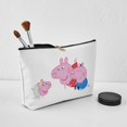 thumbnail image 3 of CafePress - Peppa Pig: Learning To Crawl - 12.5" x 7" Makeup Bag, 3 of 6