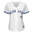 thumbnail image 2 of Ladies' Marco Estrada Toronto Blue Jays Cool Base Replica Home Jersey, 2 of 2