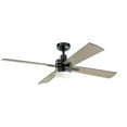 thumbnail image 5 of 330140SBK-Kichler Lighting-Lija - Ceiling Fan with Light Kit - with Transitional inspirations - 14.25 inches tall by 52 inches wide-Satin Black Finish, 5 of 5