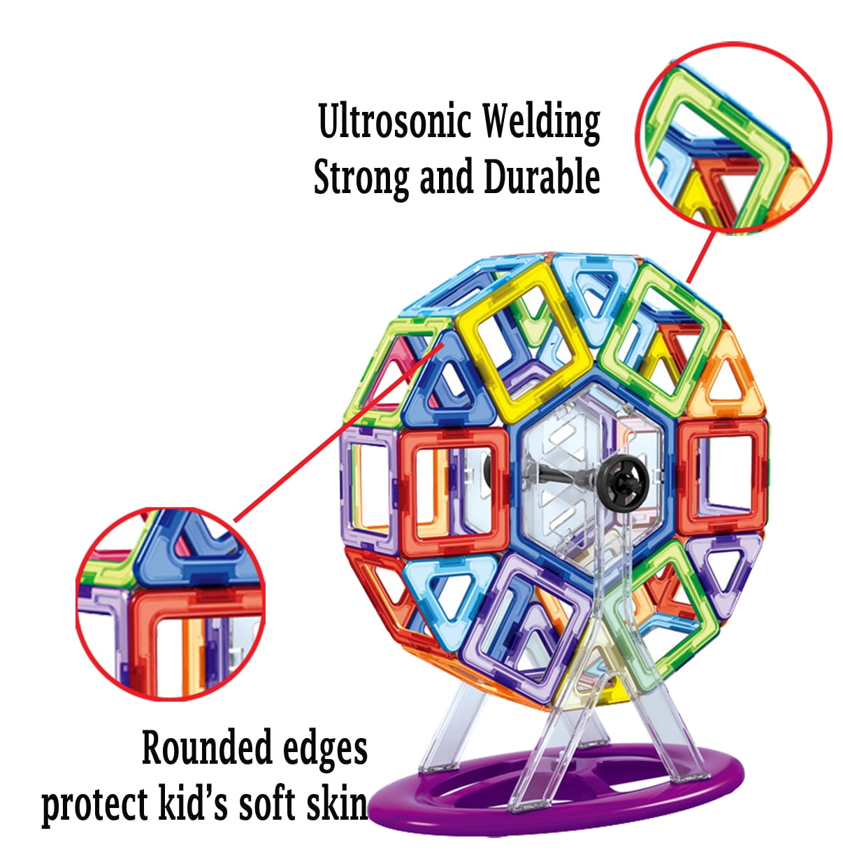 dream builder toy magnetic tiles