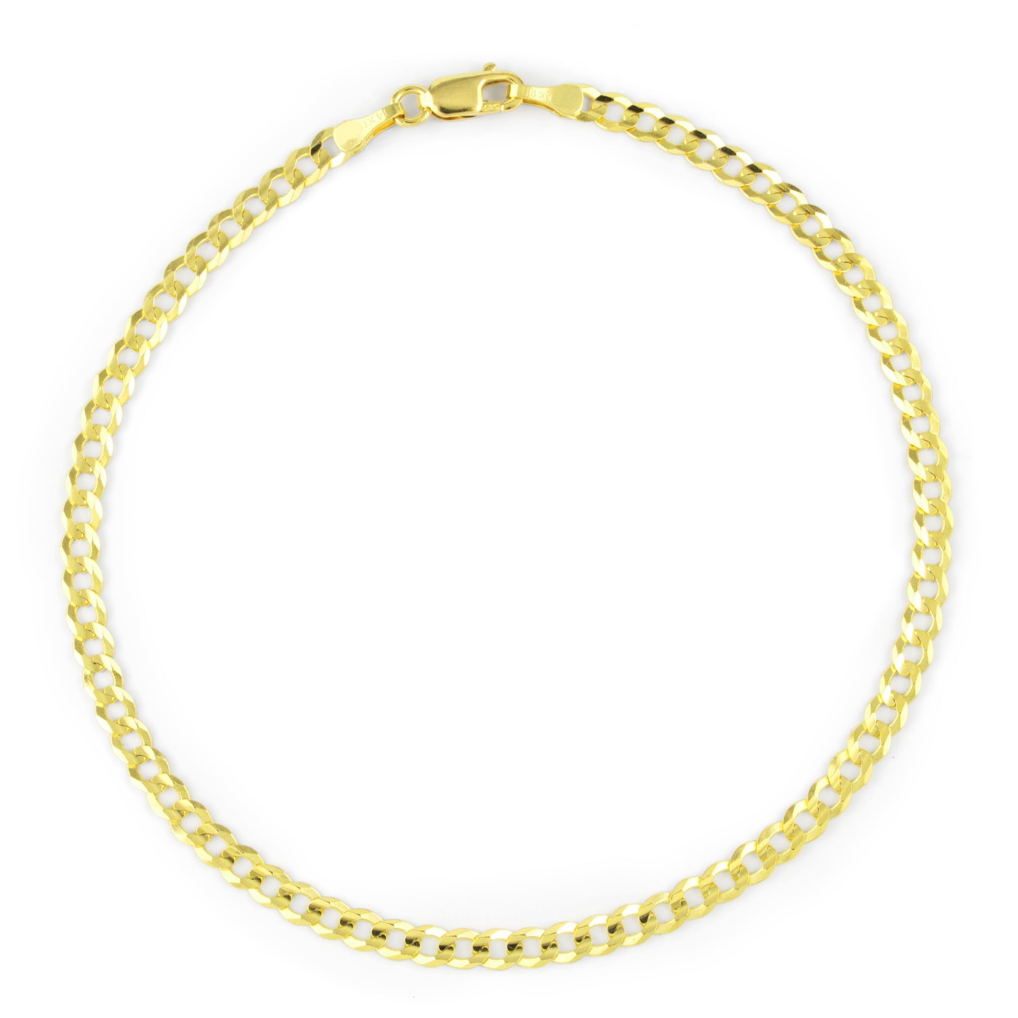 7.5 14k Yellow Gold Bracelet with Lobster Claw Clasp