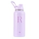 thumbnail image 1 of Termo de Acero Inoxidable Iniciales LuckyLy, Botella de Agua 1L, Letra A lila 1L, 1 of 6
