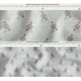 thumbnail image 6 of Printed Cotton Canvas Fabric by Soimoi | Floral Pattern - White | 56 Inch Wide | Sold By 3 Yard | Heavy Duty Craft & Upholstery Fabric, 6 of 7
