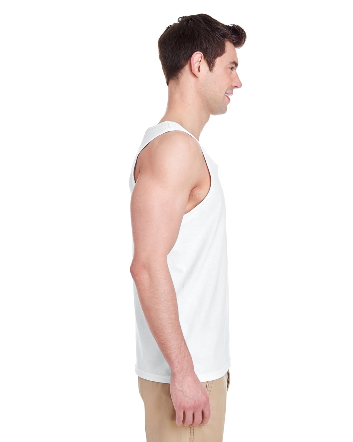Mens Heavy Cotton Tank Top 2 Pack