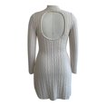 thumbnail image 2 of Vestido George Talla M Trenzado Blanco, 2 of 4
