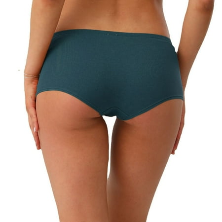 GZWYHT Womens Underwear Clearance Cotton Underwear Cotton Panties Women S Plus Size Boxers Leggings Hip Raiser Boxers Panties for Women Seamless Underwear No Show Underwear Dark blue L