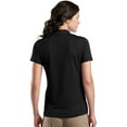 thumbnail image 3 of Sport-Tek Women's 5-Button Placket Knit Collar Polo Shirt, 3 of 4