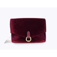 thumbnail image 1 of Ralph Lauren Sac en Velours Enveloppe Bennington pour Femmes MERLOT, 1 of 1