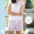 thumbnail image 2 of Hello Mello Signature Soft Pajama Lounge Shorts Bottoms, Happy Hour Large/X-Large (Women's), 2 of 8