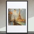 thumbnail image 2 of Eiffel Morning - Framed (Black, 24″×36″), 2 of 2