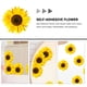 thumbnail image 3 of IDEANATEGRATE 1Jgo De Pared Con Adhesivo Floral Girasol Amarillo Para Espacios Modernos, 3 of 7