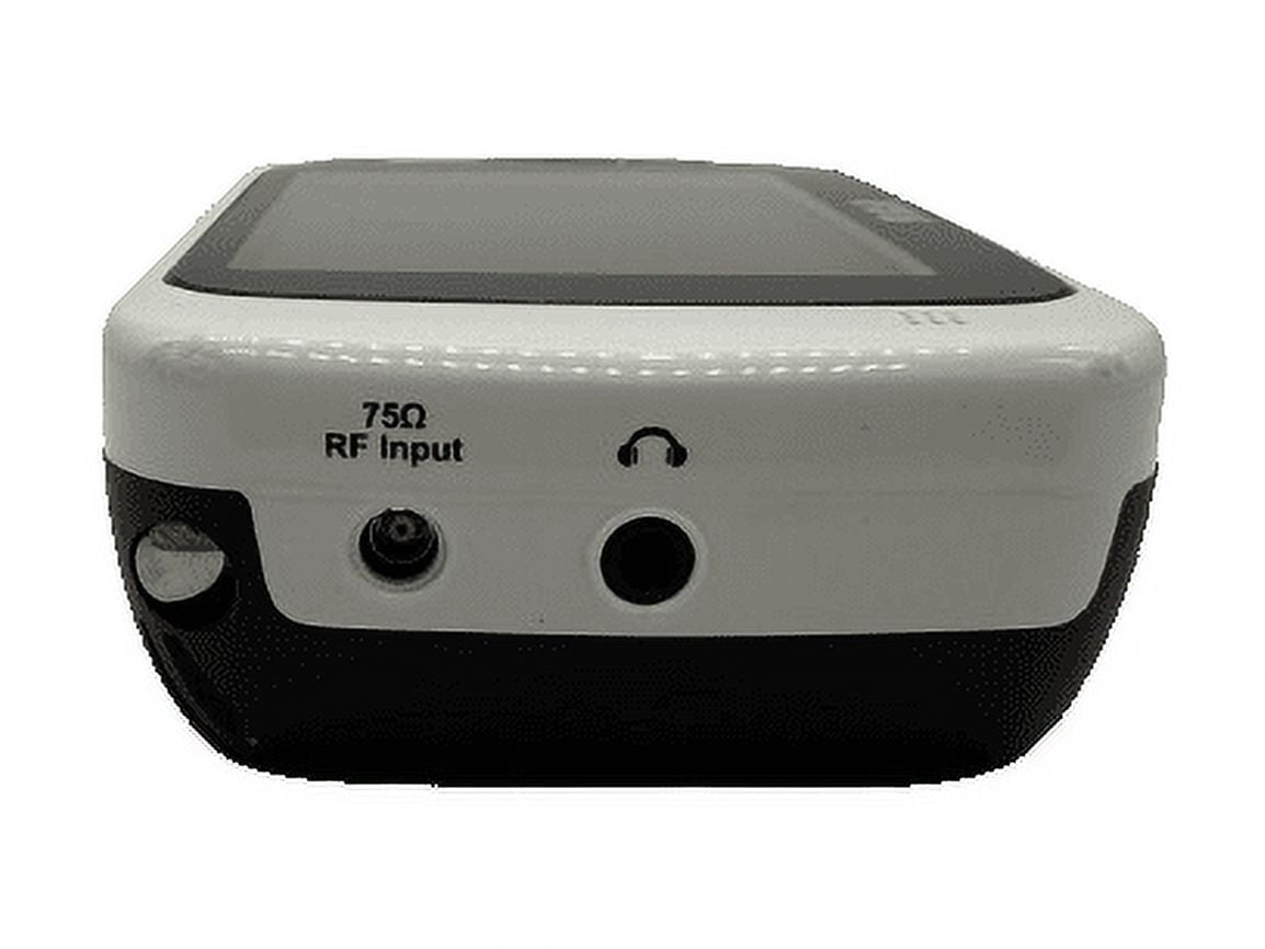 RCA DHT235A (NEW) WHITE Mini 3.5" Portable LCD TV ( external antenna plus AC/DC are with RF modulator convertor included to connect external Antenna to TV in case living far from TV stations Towers).