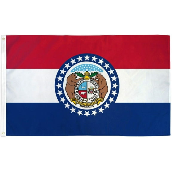 Missouri Flag 2x3ft Poly