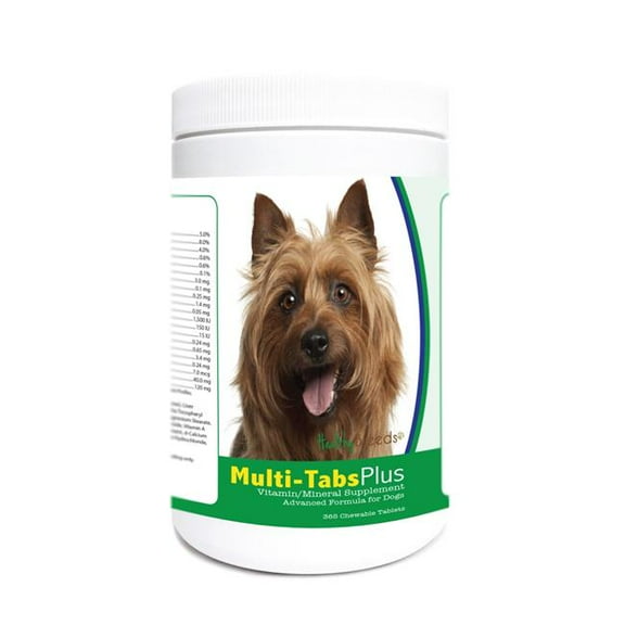 Healthy Breeds 840235178972 Australian Terrier Multi-Tabs Plus Chewable Tablets - 365 Count