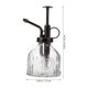 thumbnail image 2 of EeaseMX Botella rociadora de vidrio transparente, estilo vintage, para regar agua., 2 of 7