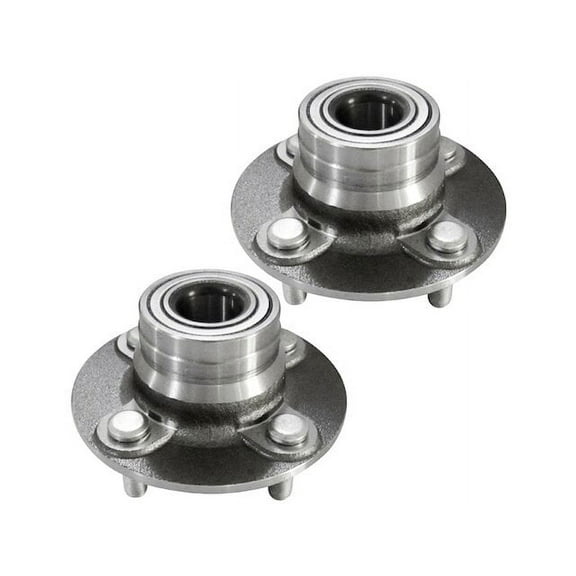 Rear Wheel Hub Assembly Set - Compatible with 1991 - 1999 Nissan Sentra 1992 1993 1994 1995 1996 1997 1998