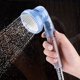 thumbnail image 5 of Cabezal de ducha de spa rociador de agua 3 engranajes cabezal de rociado de baño con chorro ajustable grande transparente, 5 of 8