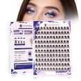 thumbnail image 1 of Extensiones de pestañas EHSZM Beauty Wispy D Curl 14 mm Lash Clusters, 1 of 6