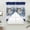 Blue, variant on Blue Christmas Poinsettia Swag Valances for Windows 2 Pack, Kitchen Window Curtains 36 Inch Length, Xmas Botanical Balls Snowflake Rustic Privacy Swag Curtains for Living Room/Bathroom 36"x36"
