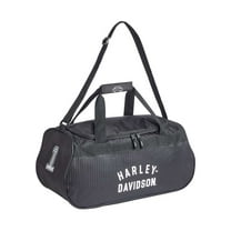 Harley-Davidson Off-White #1 Logo Sports Duffel Bag w/ Shoulder Strap - Black, Harley Davidson
