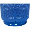 thumbnail image 6 of Global Industrial 641314BL 55 gal Perforated Steel Receptacle with Flat Lid - Blue, 6 of 6