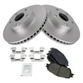 thumbnail image 2 of TRQ Front Premium Posi Ceramic Disc Brake Pad & Coated Rotor Kit Fits Select Tacoma, 2 of 6