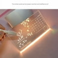 thumbnail image 3 of PENGXIANG Note Board Creative USB Led Night Light Message Board Nightlights With Pen DIY Night Lamp Decoration, 3 of 5