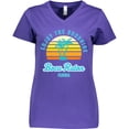 thumbnail image 3 of Inktastic Summer Enjoy the Sunshine Boca Raton Florida in Blue Women's V-Neck T-Shirt, 3 of 5