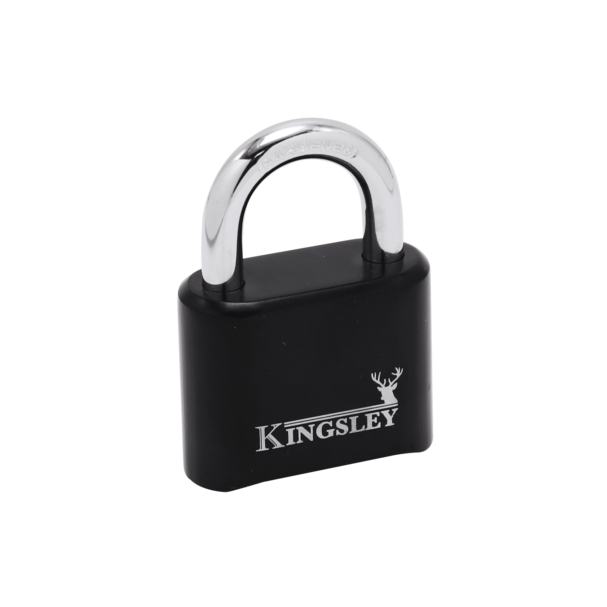 Kingsley Resettable Combination Padlock, Gym Lock, Locker Lock, Gate Lock, Indoor Outdoor Padlock, Combo Lock