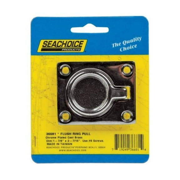 Seachoice 36681 Flush Ring Pull  1.87 x 2.43 in.