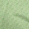 thumbnail image 1 of oneOone Polyester Spandex Mint Fabric Paisleys Craft Projects Decor Fabric Printed By The Yard 56 Inch Wide-MK, 1 of 5