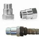 thumbnail image 3 of 2pcs O2 Sensor Spacer Threaded Universal M18 X 1.5 Car Engine Light Oxygen Sensor Extender Adapter Banmo, 3 of 5