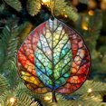 thumbnail image 5 of Fall Leaves Ornaments,2D Acrylic Maple Leaves Window Hanging Decor Fall Ornaments,Colorful Acrylic Hanging Decor Fall Leaves Ornaments for Small Tree, Window, Autumn Home Decoration,D, 5 of 5