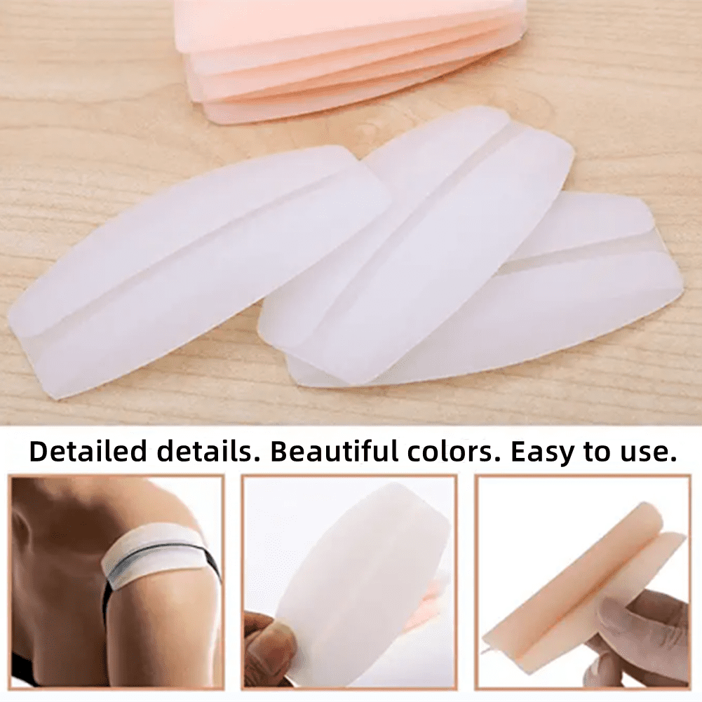 Shoulder Pads Bra Strap Holder Cushion Miss 2 Pairs Invisible The Silica  Gel Bras Good Decompression 