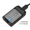 thumbnail image 4 of Mistaha NP-6L Battery Charger with LED Indicator Light + 2pcs NP-6L Batteries 3.7V 700mAh with, 4 of 5