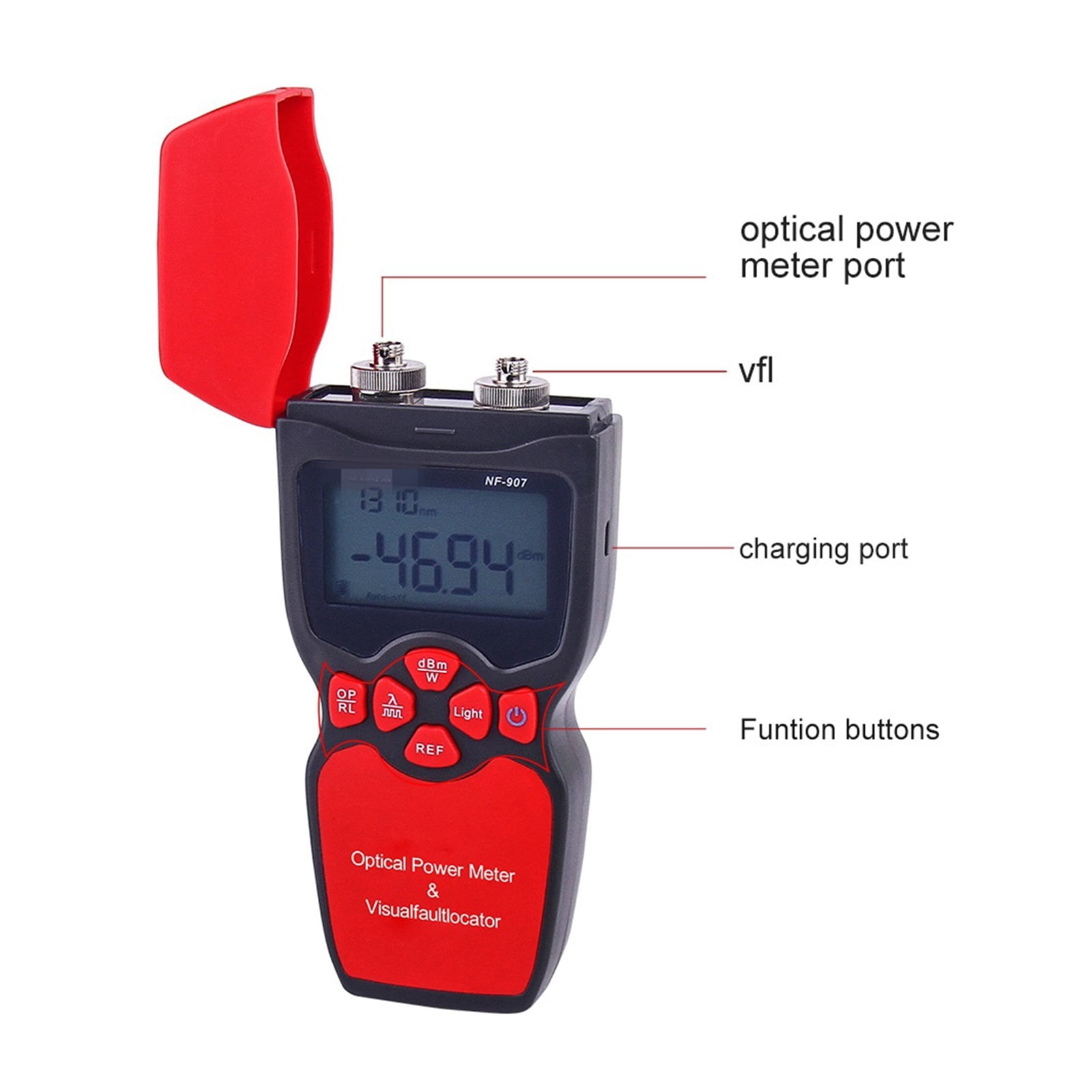3-in-1 Optical Multimeter Optical Fiber Tester Optical Power Meter Tester Visual Fault Locator ,Fast Responses