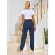 thumbnail image 5 of Qarigey Pantalones deportivos de algodón con bolsillos elásticos para mujer, pantalones deportivos de longitud completa, cómodos, para mujer, Prendas para la parte inferior del cuerpo 2XL Qarigey AP012665-02, 5 of 6