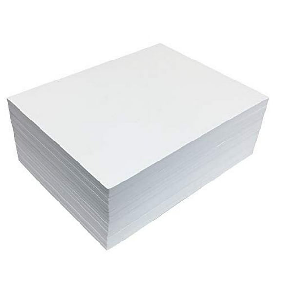White EVA Foam Sheets, 20 Pack, 6mm Extra Thick, 9 x 12 Inch, by Better Office Products, White Color, for Arts and Crafts, 20 Sheets Bulk Pack
