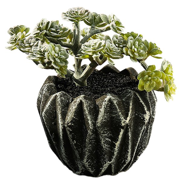 Flores artificiales, suculentas artificiales, plantas en macetas, decoraciones para el hogar, plantas verdes artificiales.